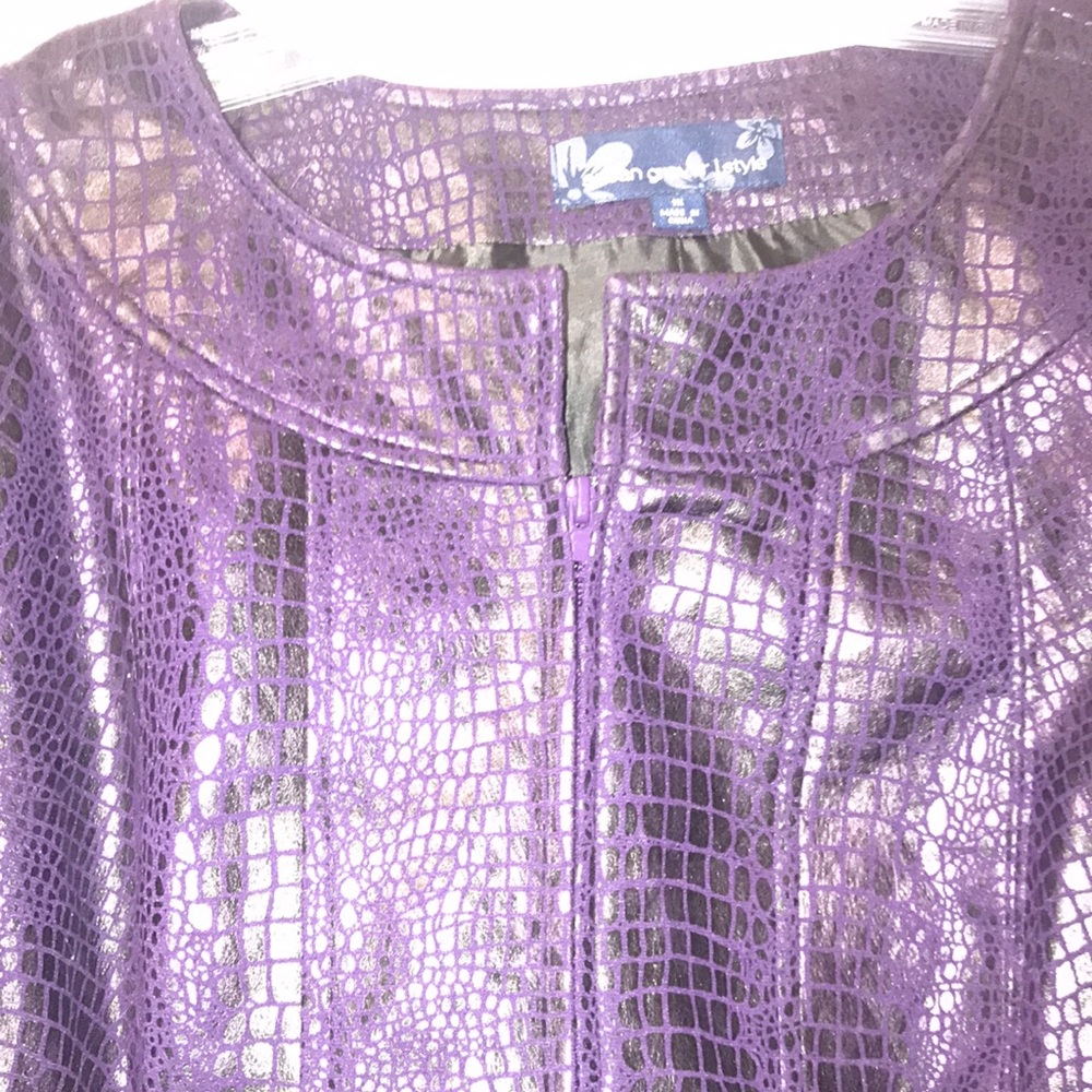 Susan Graver Jacket 1X - Picture 2 of 6